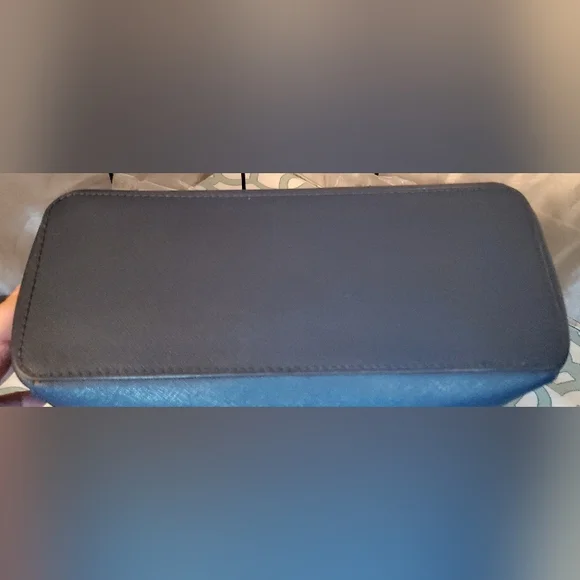 Michael Kors Navy Saffiano Leather Tote Bag - Picture 7 of 11